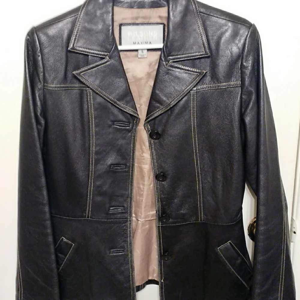 Women's Black Leather Jacket